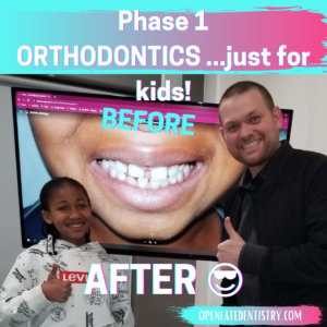 Braces for kids phase 1 orthodontics Celina Gunter Prosper TX Dr. Rouse Open Late Dentistry and Orthodontics